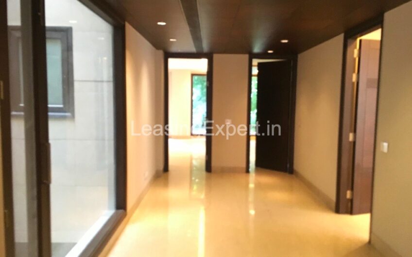 4 BHK Builder Floor for Rent West End New Delhi | Ground with Basement Apartment in South Delhi