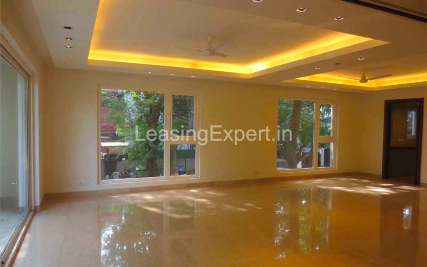 Residential Builder Floor for Rent in Panchsheel Park New Delhi | 4 BHK Luxury Duplex Apartment in South Delhi